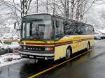 STI - Setra S 213 UL Bus Nr.44 BE 26729 mit dem Ortswappen SCHWANDEN auf der Front unterwegs auf der Linie 42 in Thun am 12.12.2008