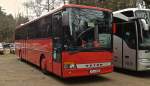 Dieser Setra S315 UL, der im Auftrag der ORN unterwegs ist, war am 23.02.2014 während eines Bundesligaspiels des 1.FC Kaiserslautern auf einem Parkplatz abgestellt.