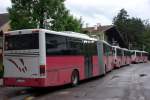 Trentino Trasporti Cavelese, Setra SG 321 UL (Nr. 1969/CY-372KM) am 9. Juli 2014 in Cavalese Autostazione.
