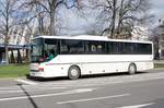 Bus Chemnitz: Setra S 315 UL der TJS Reisedienst GmbH, aufgenommen im März 2019 am Omnibusbahnhof in Chemnitz.