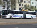 Setra 321 UL von PKS Szczecin aus Polen in Stettin am 18.04.2018