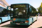 Setra S315 NF, aufgenommen im Juni 1999 whrend der Setra Tour 1999 in der Evobus NL Dortmund.