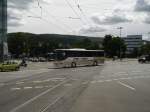 Ein Pfadt Reisen Setra Überland Bus in Heidelberg Hbf am 27.05.11