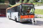 Das ist ein Setra S 313 UL des Südtiroler Verkehrsverbundes. Der Bus ist mit einem Automatikgetriebe und Reisebestuhlung ausgestattet. Aufgenommen am 2.7.2011 in an der Enhaltestelle in Pfelders/Südtirol, wo wir auf die Abfahrt des Busses warteten.