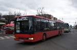 Rumänien / Bus Arad: Setra S 319 NF von TRANS F.D.C. COMPANY S.R.L. ARAD, aufgenommen im März 2017 im Stadtgebiet von Arad.