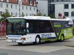 Setra 315 NF von Braasch Reisen aus Deutschland in Neubrandenburg am 30.09.2016