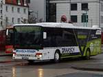 Setra 315 NF von Braasch Reisen aus Deutschland in Neubrandenburg am 17.11.2016