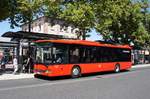 Bus Aschaffenburg / Verkehrsgemeinschaft am Bayerischen Untermain (VAB): Setra S 315 NF (AB-VU 30) der Verkehrsgesellschaft mbH Untermain (VU) / Untermainbus, aufgenommen Anfang Juli 2018 am
