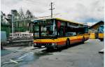 Aus dem Archiv: AAGL Liestal Nr. 61/BL 6445 Setra am 19. April 1999 Liestal, Bahnhof