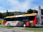 Setra Überlandbus der 400er-Serie von Blaguss Reisen aus Wien in Krems gesehen.