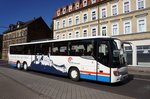 Bus Eisenach / Verkehrsgesellschaft Wartburgkreis mbH (VGW): Setra S 419 UL der KVG Eisenach, eingesetzt im Überlandverkehr. Aufgenommen im August 2016 im Stadtgebiet von Eisenach.