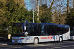 HU 3003, Setra S 415 LE von Busreisen Huberty, aufgenommen an einer Bushaltestelle in der Stadt Luxemburg.