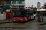HLB Bus/MTV Setra 4000er am 28.12.21 in Hofheim Bahnhof