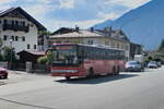 Setra S 400er-Serie von Regionalverkehr Oberbayern (M-RV 6111) als Linie 9608 in Garmisch-Partenkirchen, Hauptstraße. Aufgenommen 4.8.2022.