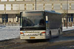 VS 3065, Setra S 415 LE, Von Autobus Stephany, aufgenommen beim Verlassen des Busbahnhof in Clerf. 21.01.2023