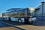 VS 3072, Setra S 418 LE, des Busunternehmens Stephany, aufgenommen am Busbahnhof in Wiltz. Mit diesem Bus fuhren wir bei unsere Rundfahrt mit verschiedenen Bussen im Norden von Luxemburg am 13.02.2023 von Wiltz bis Troisvierges.