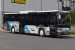 VS 3071, Setra S 415 LE, stand etwas abseits vom Bahnhof in Clervaux. 04.2023