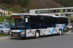 VS 3073, Setra S 415 LE, von Autobus Stephany, gesehen nahe dem Busbahnhof in Clervaux. 04.2023 
