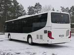 Setra 415 LE Business von Verkehrsunternehmen Unger aus Deutschland in Neustrelitz am 12.12.2021