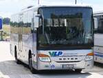 Setra 412 UL der Verkehrsgesellschaft Ludwigslust-Parchim mbH in L�bz am 04.08.2024