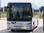 Setra 412 UL der Verkehrsgesellschaft Ludwigslust-Parchim mbH in L�bz am 04.08.2024