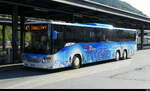 Bus Betriebe Leukerbad - Setra S 417 UL  VS  38001 beim Bhf.