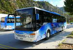 Bus Betriebe Leukerbad - Setra S 417 UL  VS  38002 beim Bhf. Leuk am 05.10.2026