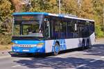 Setra S 418 LE, vom VRT, unterwegs in der Stadt Luxemburg. 10.2026