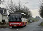 (VU 4033) Setra Bus der Firma Unsen auf einer Landstrasse im Norden von Luxemburg aufgenommen am 12.02.2011