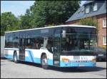 Setra 415 NF mit Hänger der Kraftverkehrsgesellschaft mbH Ribnitz-Damgarten in Ribnitz-Damgarten am 22.07.2013