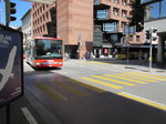 ARL-Setra S 415 NF beim Busbahnhof Lugano, Centro am 3.8.16