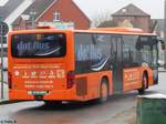 Setra 415 NF der PVM Waren in Neubrandenburg am 20.02.2017