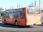 Setra 415 NF der PVM Waren in Neubrandenburg am 25.02.2017