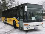 Setra 415 NF von Becker-Strelitz Reisen aus Deutschland in Neustrelitz am 12.12.2021