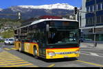 Postauto - Setra S 415 NF  VS  243991 unterwegs in Sion am 10.04.2025