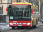 UER-B 602 von URB Uecker-Randow Bus am 29.1.2012 als Ersatzverkehr fr die S3. Ehrlichstrae, Berlin