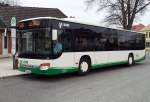 Setra  S 415 NF (Euro5) Linienbus im Einsatz in Ludwigslust am 23.04.2013.