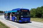 Bus Rheinland-Pfalz / Verkehrsverbund Rhein-Mosel (VRM): VDL Citea LLE (COC-MY 20) der bkr mobility GmbH (Reuter Verkehrsbetriebe GmbH), aufgenommen im Juni 2022 in der Nähe von Lautzenhausen, einer Ortsgemeinde im Rhein-Hunsrück-Kreis.