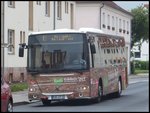 Volvo 8700 der Oppermann Transporte aus Deutschland in Sassnitz am 24.05.2014