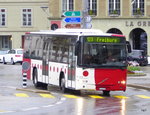 tpf - Volvo 8700 Nr.43  FR 300359 unterwegs auf der Linie 123 in der Stadt Fribourg am 10.05.2016