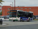 Stadtwerke Aschaffenburg / Wagen 174 (AB-VA 74) / Aschaffenburg, Hauptbahnhof/ROB / Mercedes-Benz O 530 C2 / Aufnahemdatum: 05.10.2020 / Werbung: Deutscher Mieterbund Aschaffenburg u.