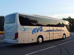 Setra 415 GT der Anklamer Verkehrsgesellschaft in Neubrandenburg am 04.09.2018