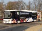 Setra 415 LE Business der Anklamer Verkehrsgesellschaft in Greifswald am 31.01.2019