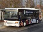Setra 415 LE Business der Anklamer Verkehrsgesellschaft in Greifswald am 31.01.2019