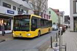 Vilbus Mercedes Benz Citaro 2 am 18.12.20 in Bad Vilbel Niddaplatz