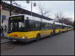 Solaris Urbino 18 der BVG in Berlin am 07.02.2014