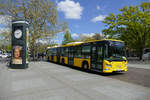 Scania Citywide der BVG, Wagen '4446' auf dem Berliner Hardenbergplatz im April 2017.