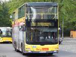 MAN Lion's City DD der BVG in Berlin am 09.06.2016