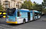 BVG Berlin- mit dem Scania Citywide /GN16, Nr.4545 der Linie 109. Berlin-Olivaer Platz im Oktober 2023.