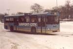 Ein Bus der Berliner Verkehrsbetriebe MAN SL 200 wurde zwischen Bahnhof Zoo und Flughafen Tegel eingesetzt.